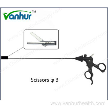 3mm Laparoscopic Instruments Straight Scissors